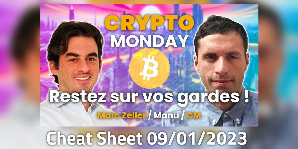 Récap du live Cryptomatrix 09/01/2023