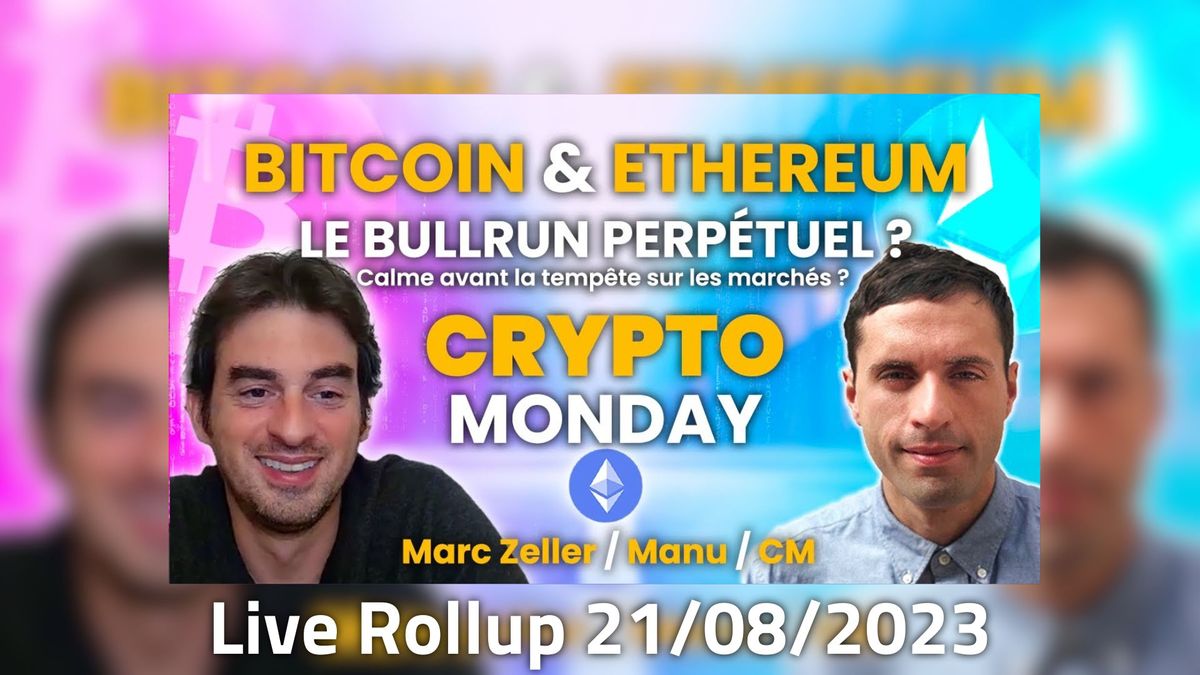 Live Rollup : Cryptomatrix 21/08/2023