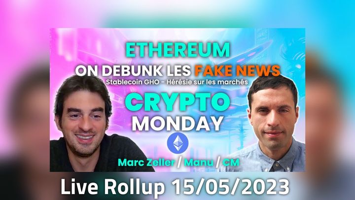 Live Rollup : Cryptomatrix 15/05/2023