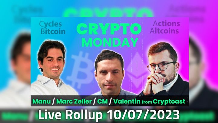 Live Rollup : Cryptomatrix 10/07/2023