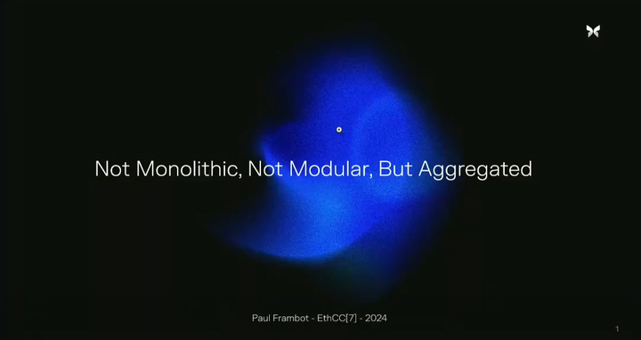 Not Monolithic, Not Modular, But Aggregated (Morpho at EthCC)